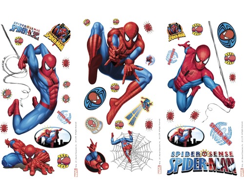 Sticker Spiderman 17,5 x 33,5 cm