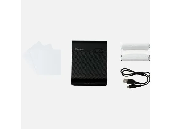 Canon SELPHY Square QX10 - Printer - farve - farvesublimering - 72 x 85 mm op til 0.7 min./side (farve) - Wi-Fi - sort
