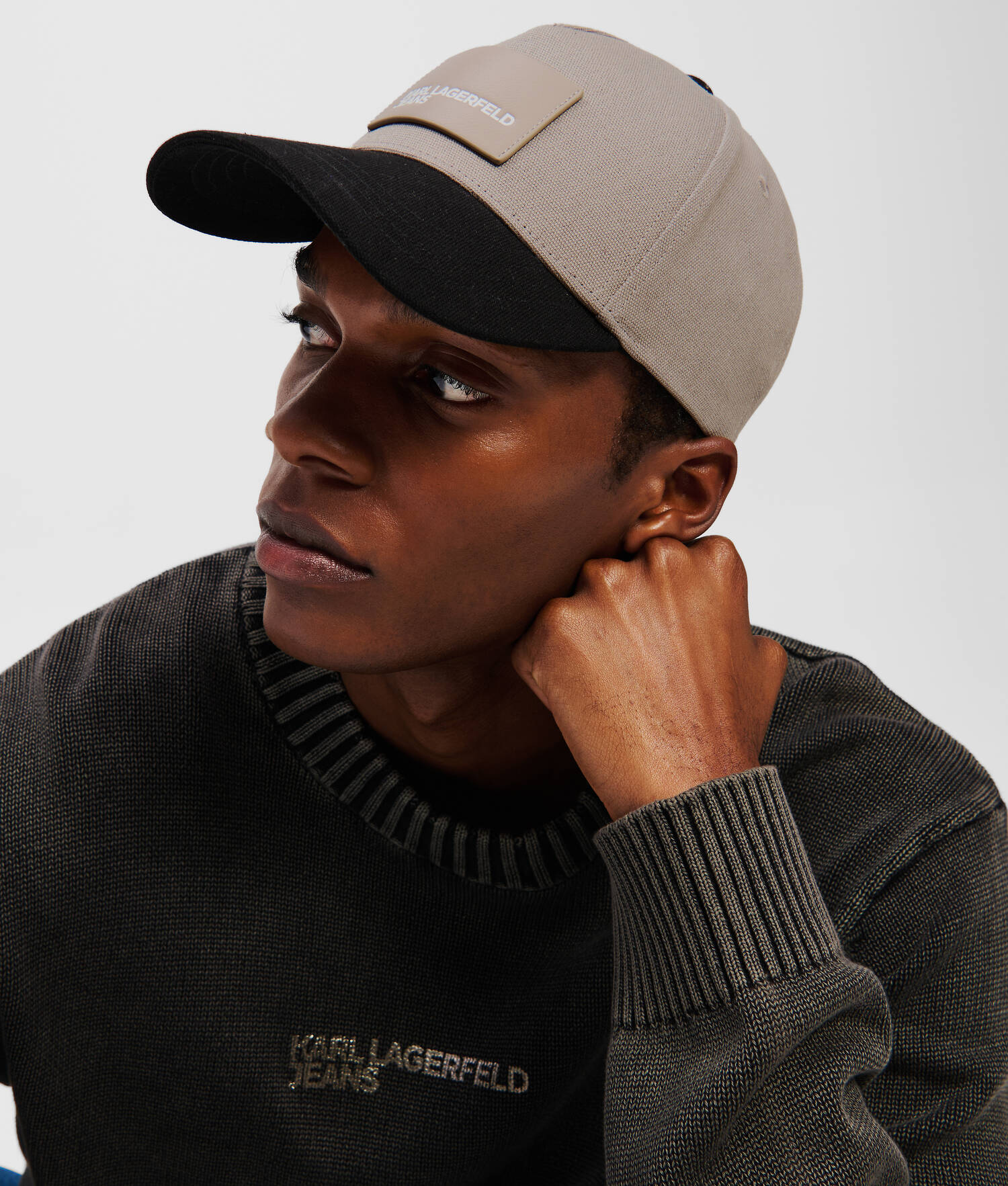CASQUETTE BICOLORE - Taupe du désert
