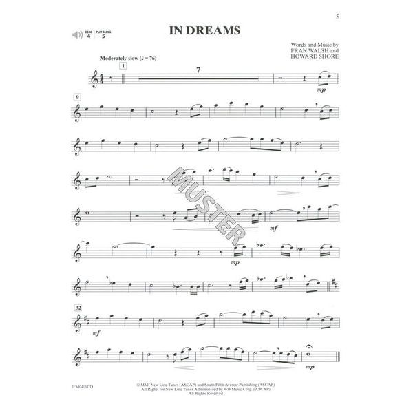 Alfred Music Publishing Lord Of The Rings 1-3 A-Sax