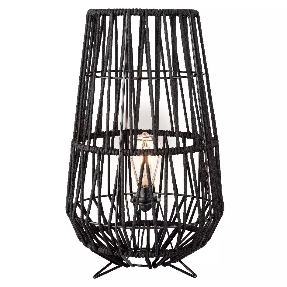 Lampe de table extérieur (H50 cm) Celi Noir
