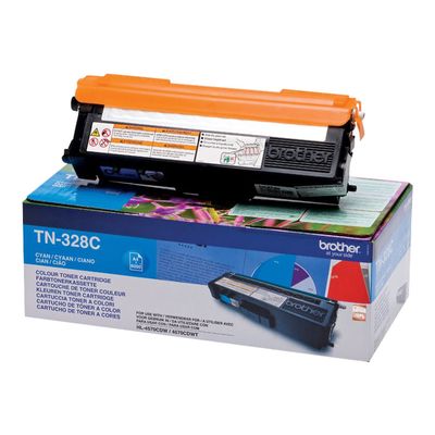 Brother TN328 - cyan - cartouche laser d'origine