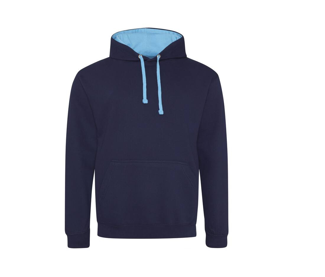AWDIS JH003 - Sweat Capuche Contrastée