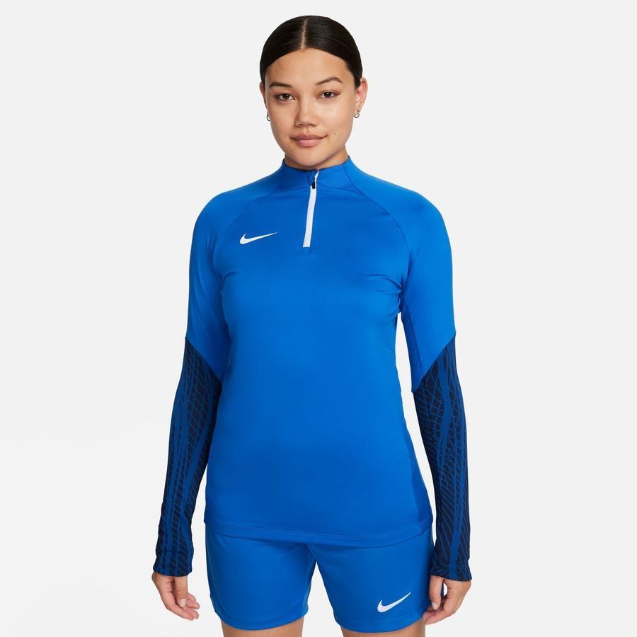 Nike Maillot d'Entraînement Dri-FIT Strike 23 - Bleu/Bleu Foncé/Blanc Femme
