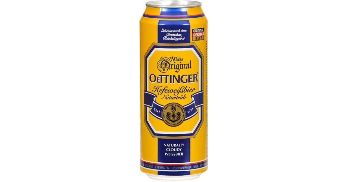Oettinger Original Hefeweizen 0,5 Liter Dose (Einweg)