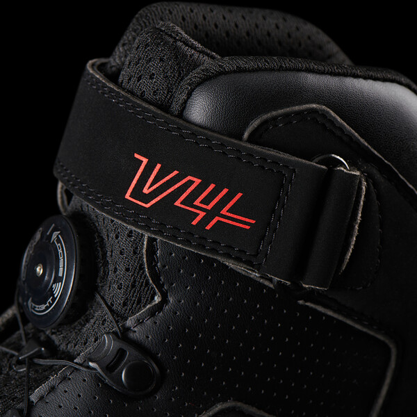 Furygan - Baskets V4 Easy D3O® Vented Noir / Rouge