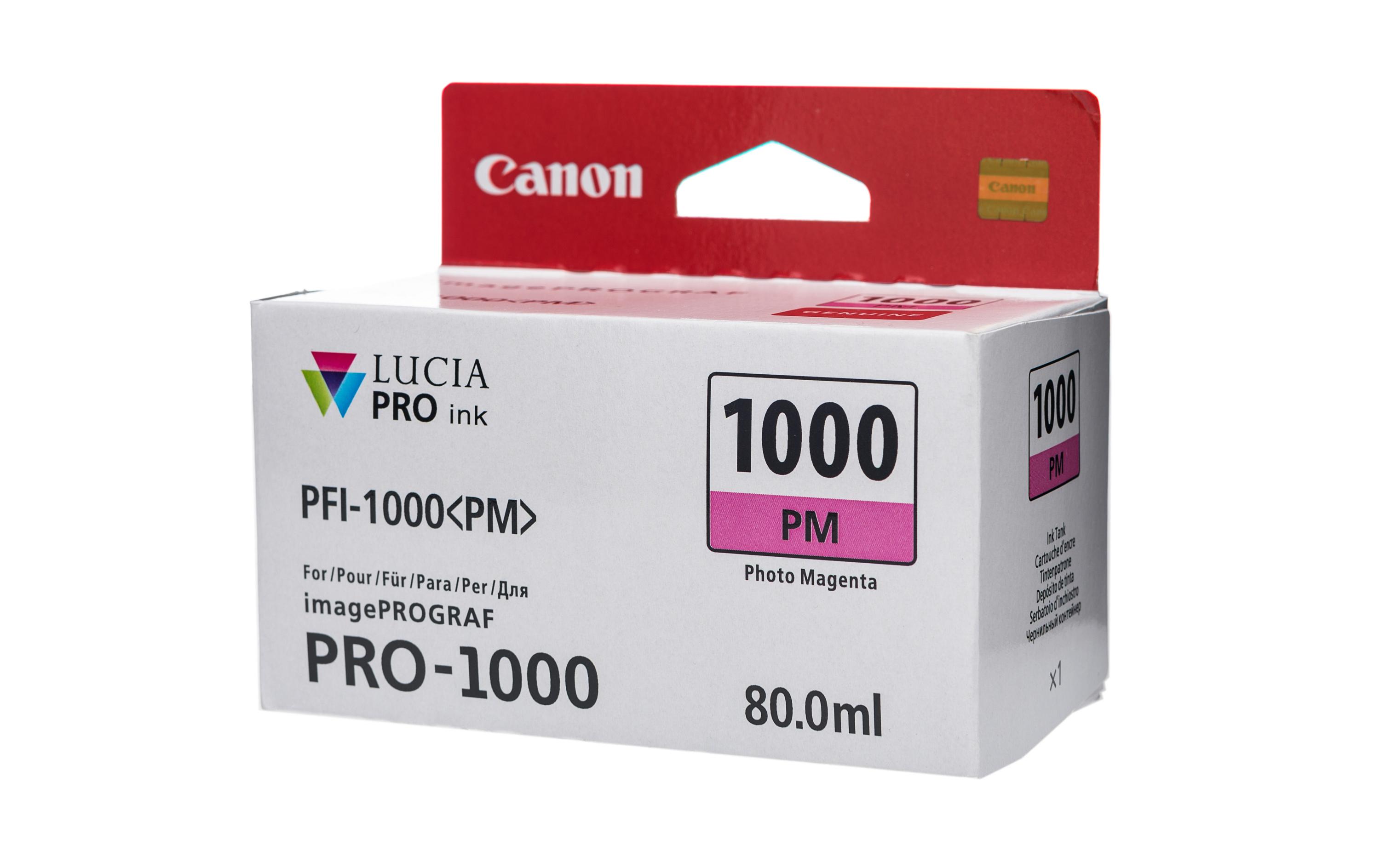 Tinte PFI-1000PM / 0551C001 Photo MagentaTinte, Photo Magenta
