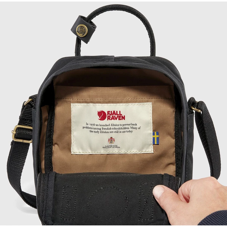 Fjällräven Kånken No. 2 Sling - Umhängetasche 20 cm (Black Edition) black