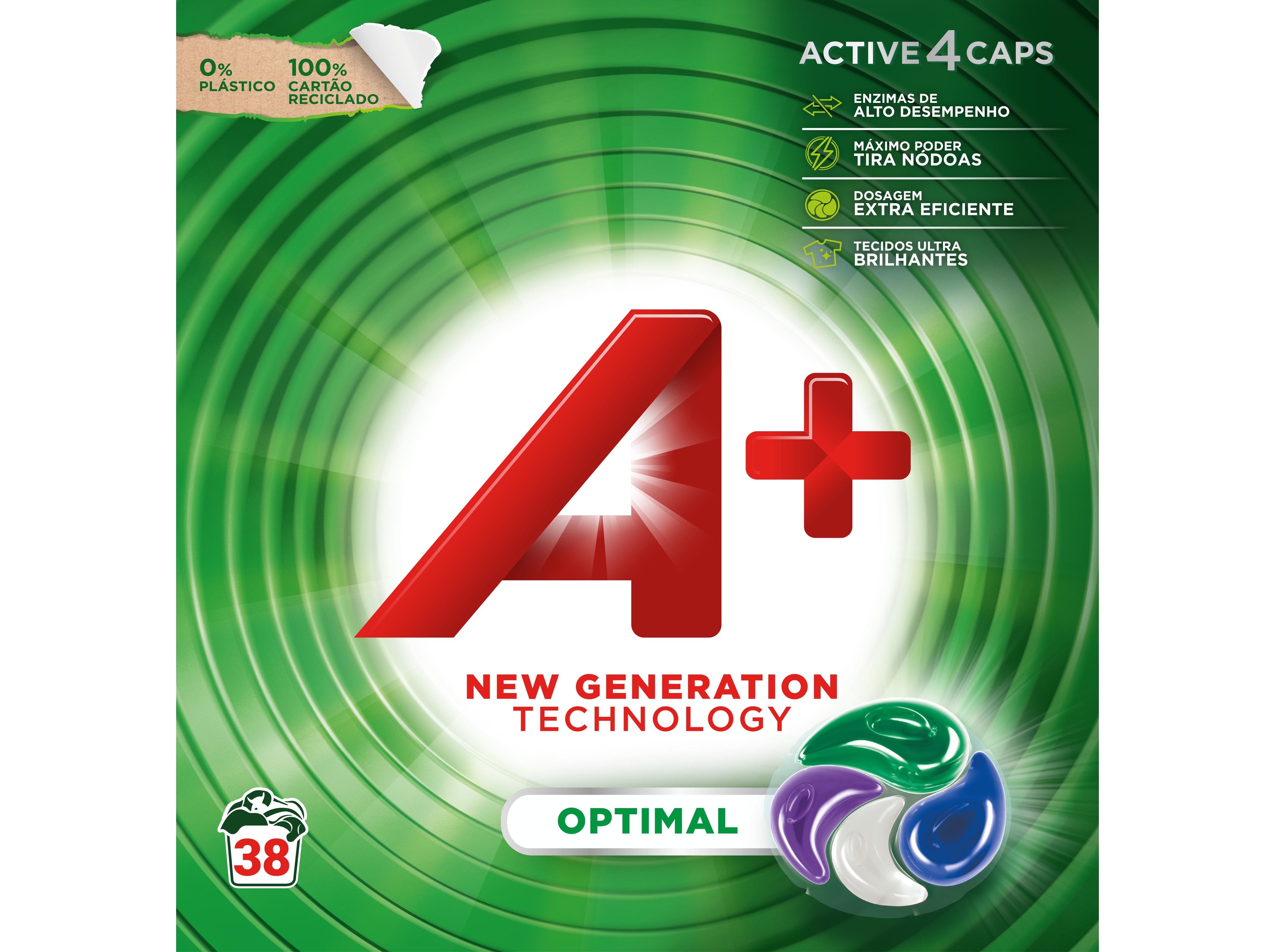 DETERGENTE A  MÁQUINA ROUPA CÁPSULAS REGULAR 38 DOSES