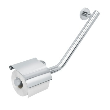 Tiger Boston Comfort en Safety toiletrolhouder met steun rechts chroom