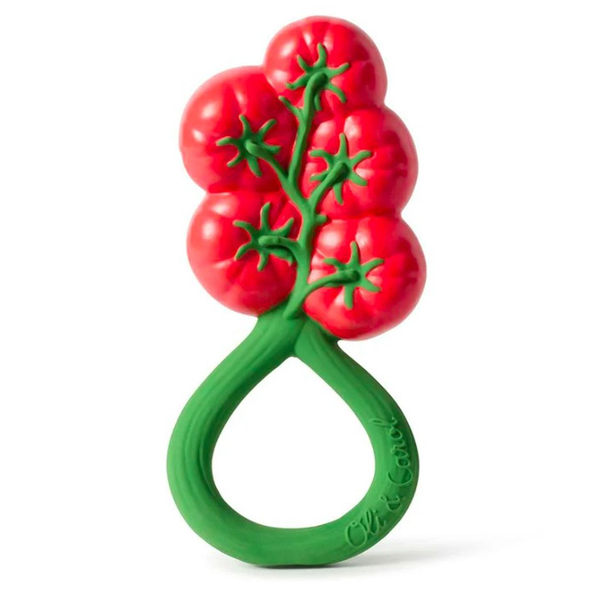 Anneau de dentition hochet grappe de tomates Oli&Carol