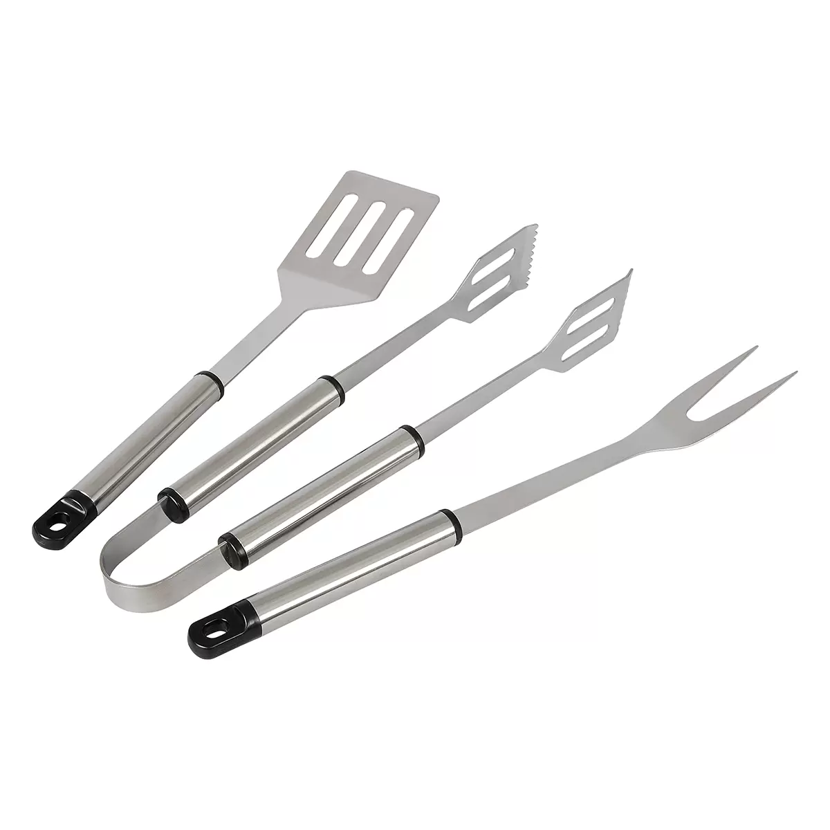 Grillzubehör-Set BBQ Dragon schwarz,silber