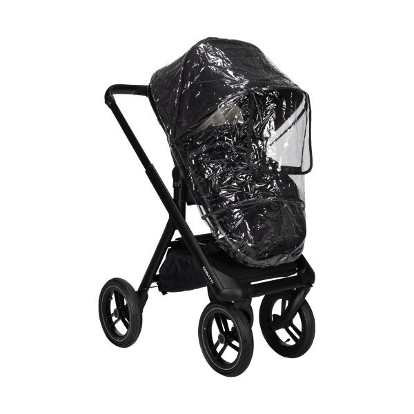 Dubatti One E5 Kinderwagen 2-in-1 Frame Black\/Black