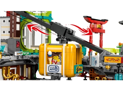 LEGO NINJAGO® stadsmarkten (71799)