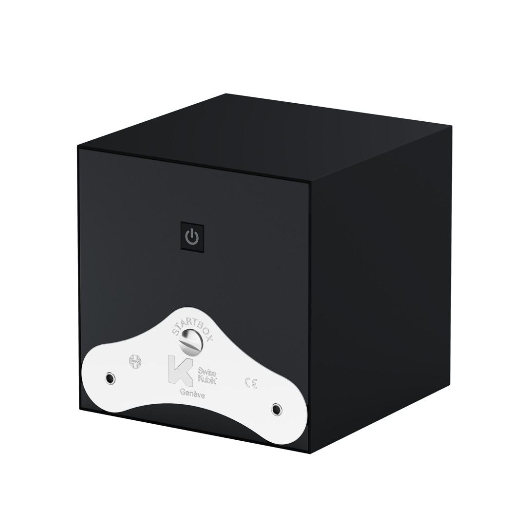 SwissKubik Startbox Soft-Touch Schwarz - 1 Uhr