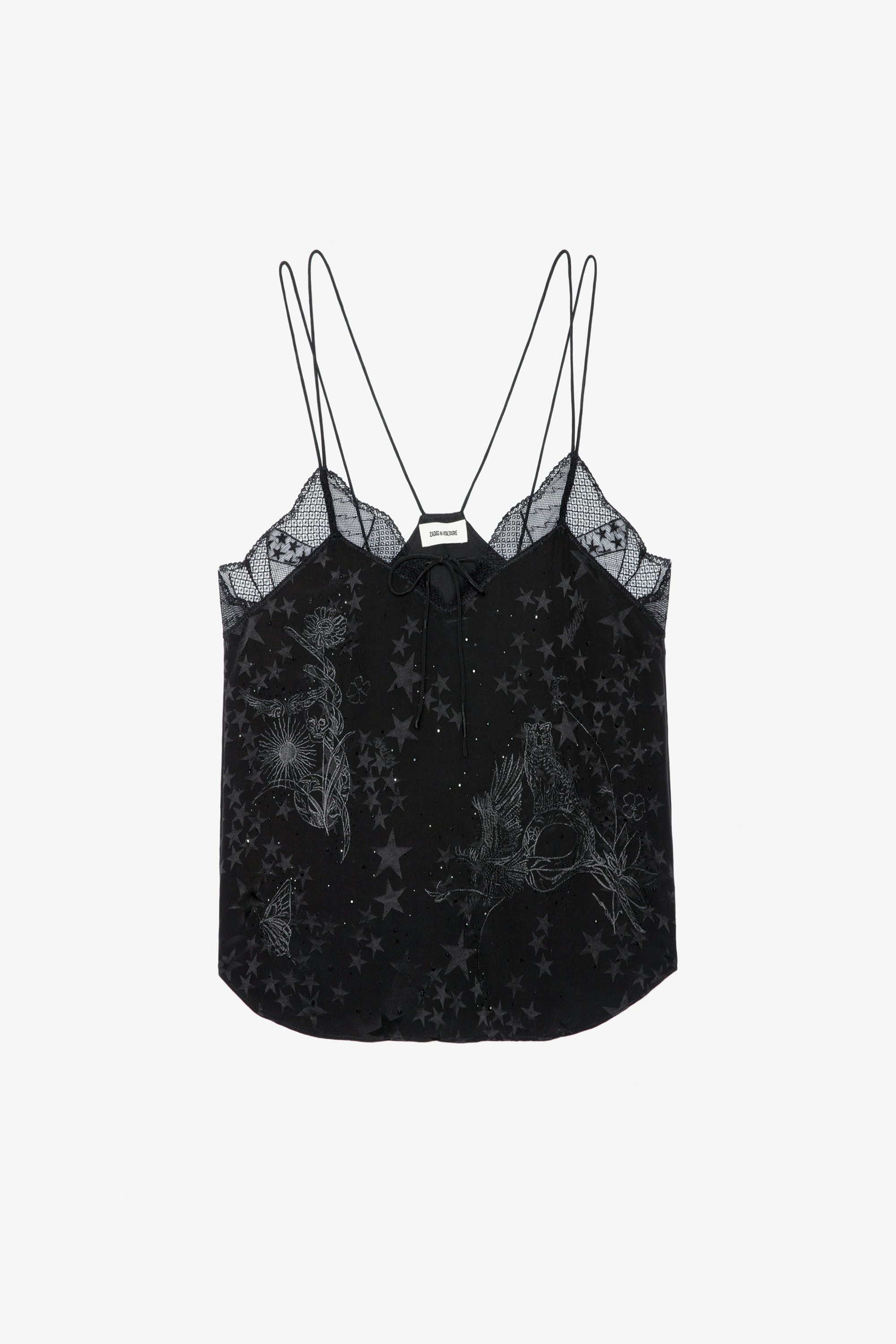 Caraco Capela Soie Strass