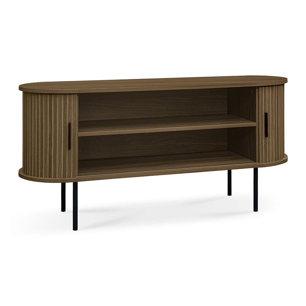 by fonQ basic Panel Tv-meubel - B 120 cm - Walnoot