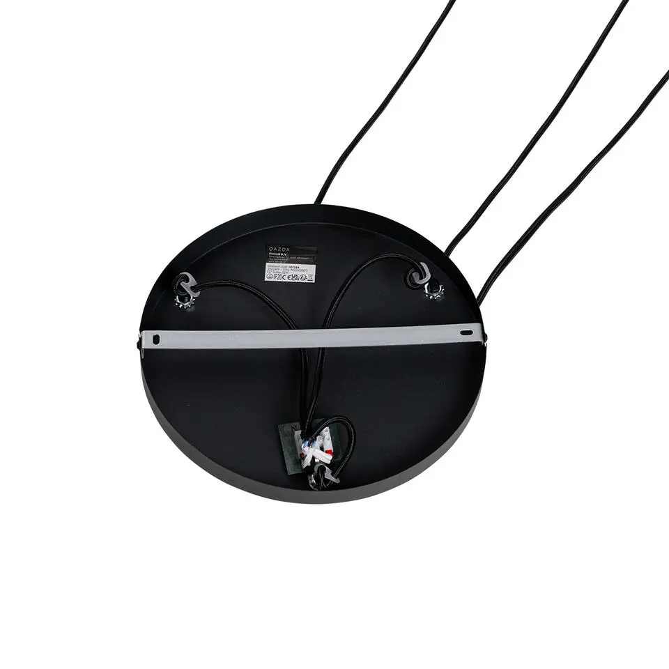 Qazqa hanglampen yvonne zwart e27