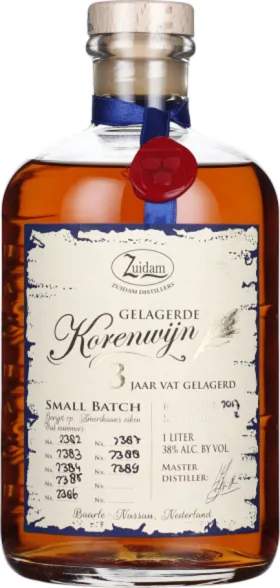 ZUIDAM KORENWIJN 3 JAAR 1LTR
