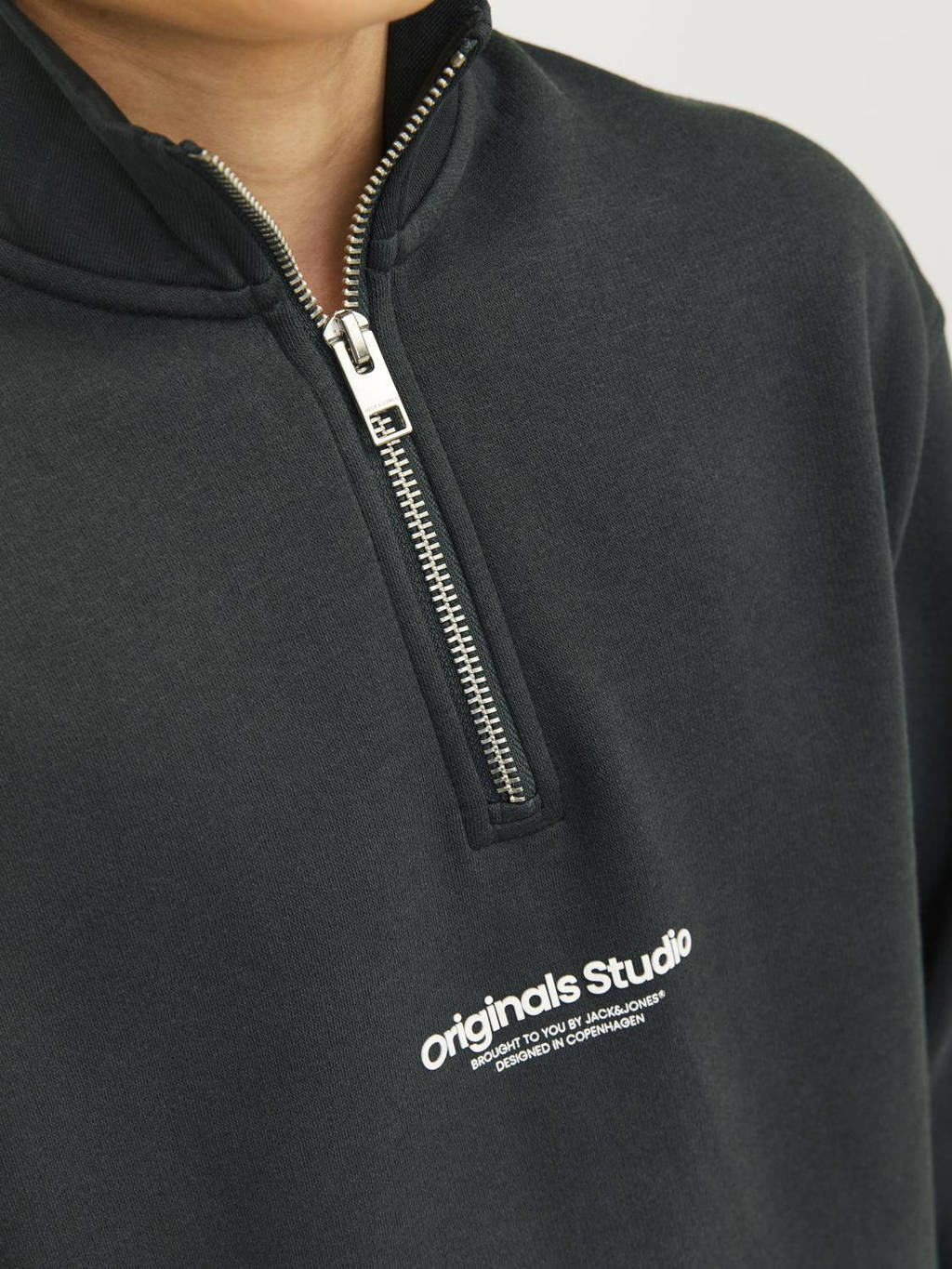 JACK & JONES sweater JORVESTERBRO met tekst