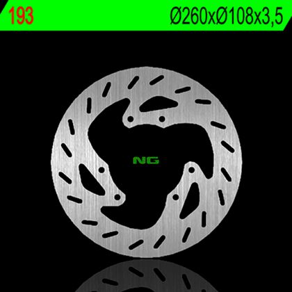 Disque de frein Rond NG fixe