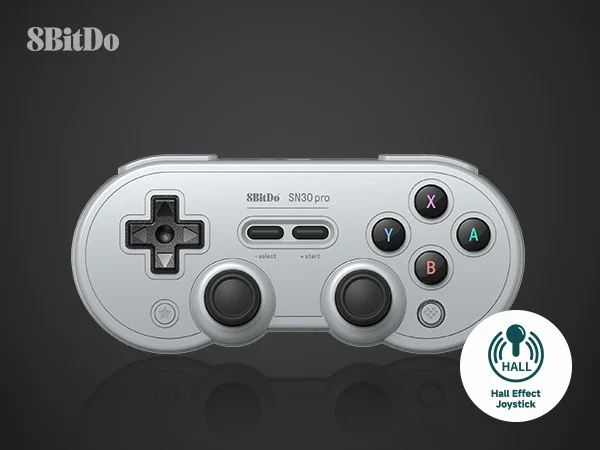 8BitDo SN30 Pro Gamepad HallEd/Gray