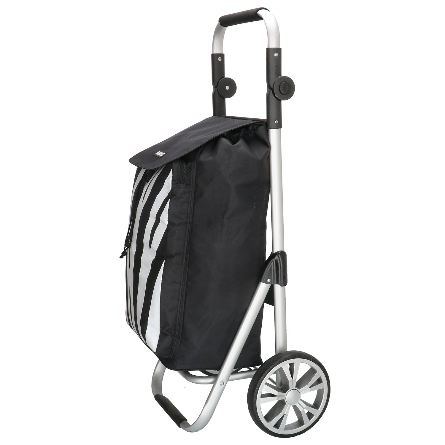 Beagles Alberic Shopping Trolley zebra print