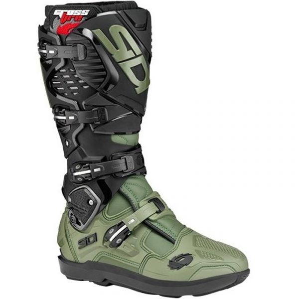 Sidi Botas Crossfire 3 Srs Black / Military Green 44
