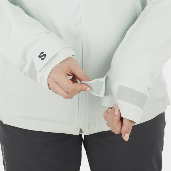 Veste de ski SALOMON HIGHLAND JACKET W MISTY BLUE
