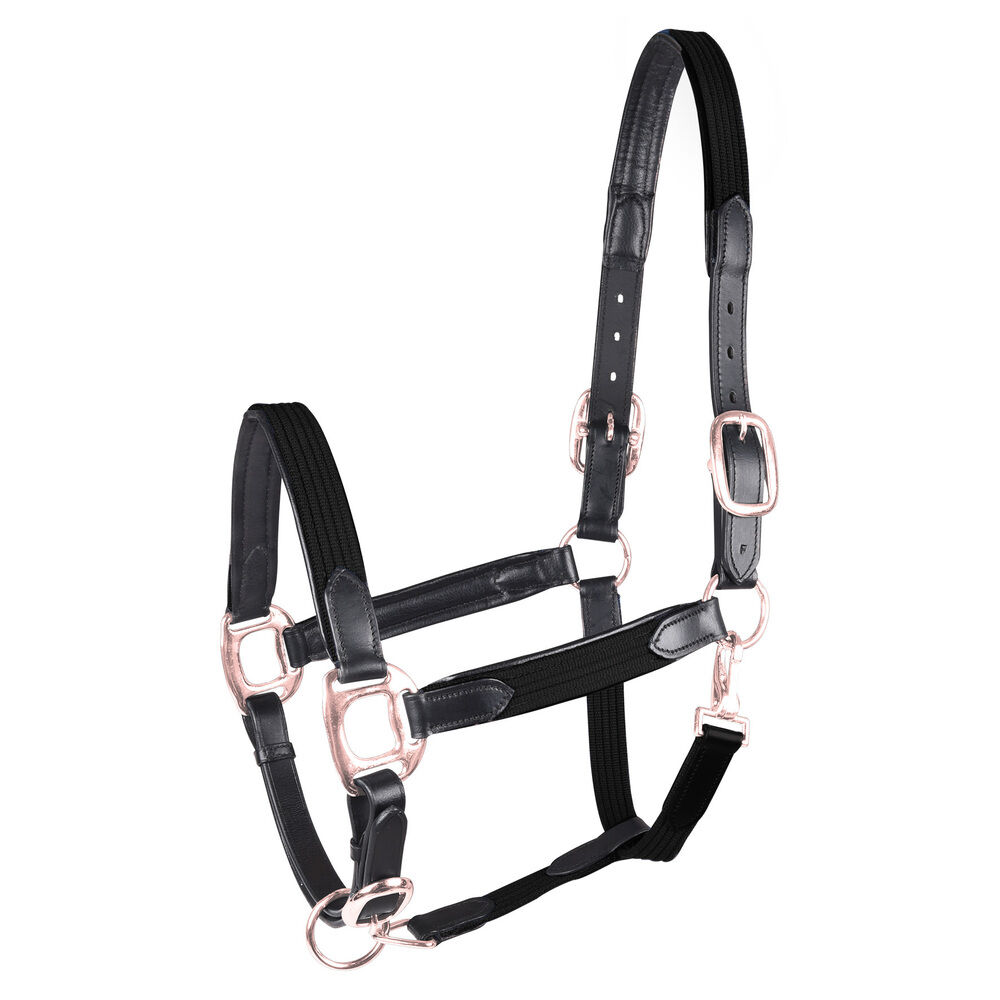 Waldhausen Star Mix - Halster - Zwart Roze - Pony