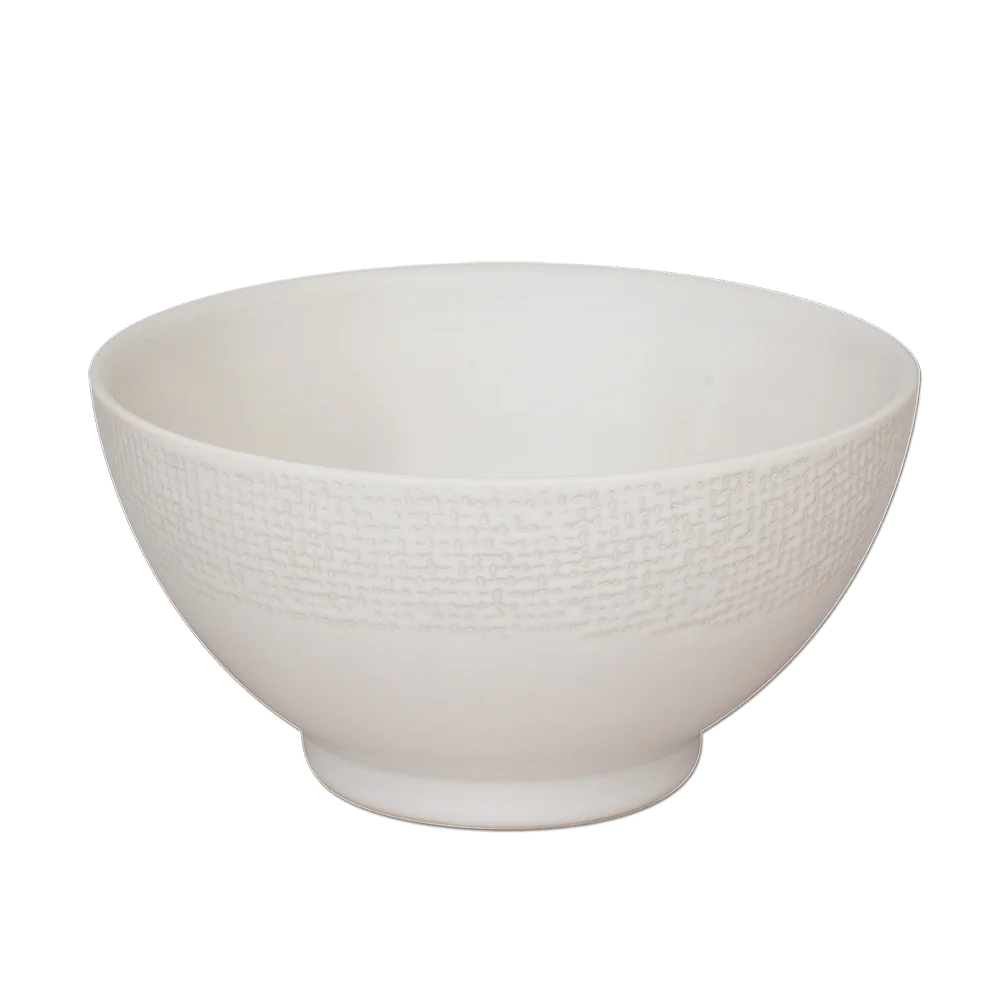 Bol Vésuvio blanc 14 cm (lot de 6) Table passion