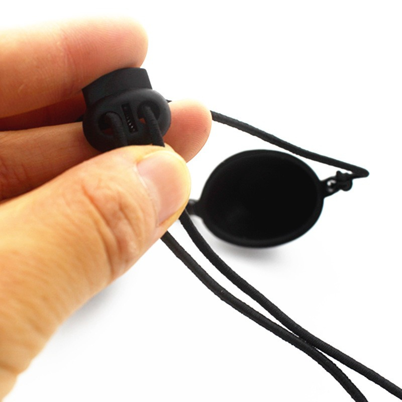 Anti UV Strahlen Brille Gummi Solarium Schutzbrille mit Gummizug - Schwarz