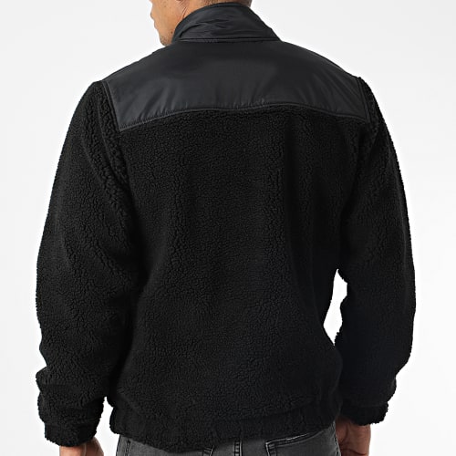 Veste Zippée Fourrure Mouton Sward 1 Noir