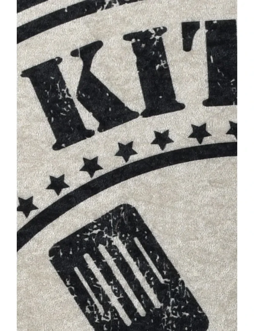 My Kitchen My Rules Round Rug 140cm White and Black