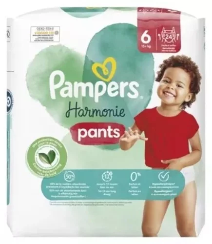 Harmonie Couches-Culottes Taille 6 (15 kg et +) - 24 Couches-Culottes