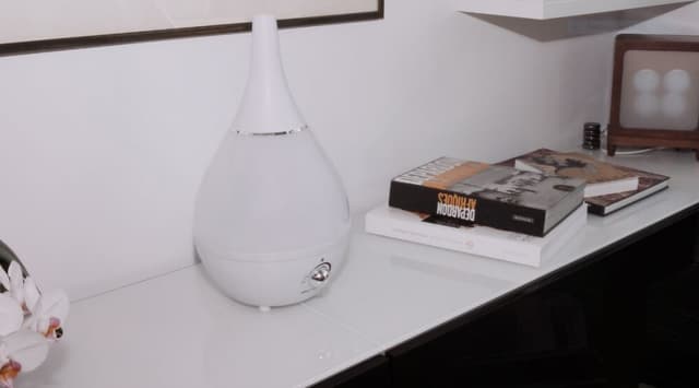 Air&Me Gota befugter med HygroSmart og hygrostat, hvid