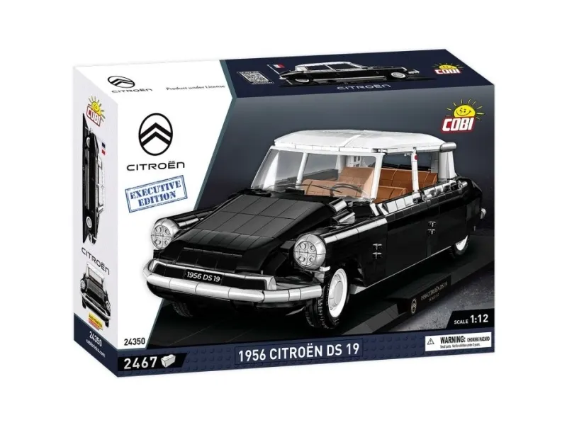 COBI Citroen DS 19 1956 - Executive Edition, Byggesten, 10 År, 2467 stk