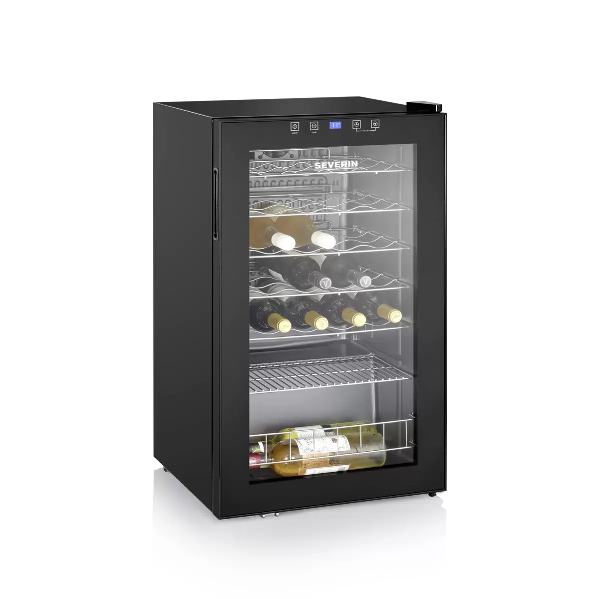 Weinkühlschrank freistehend Severin WKS8908 Schwarz