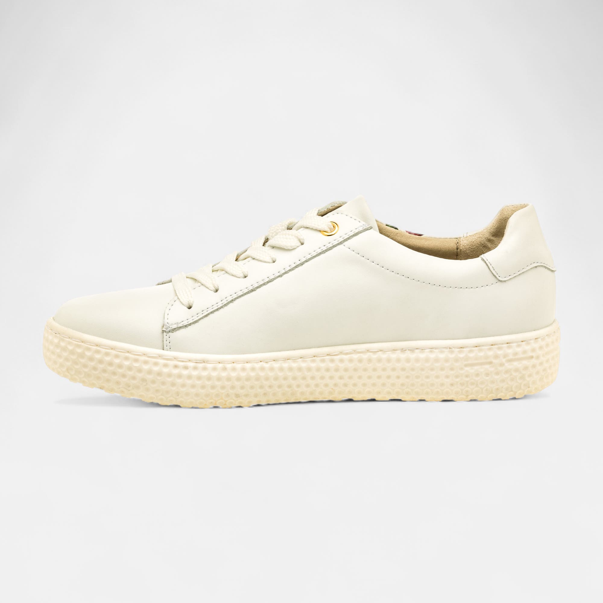 Baskets basses Femme en cuir blanc