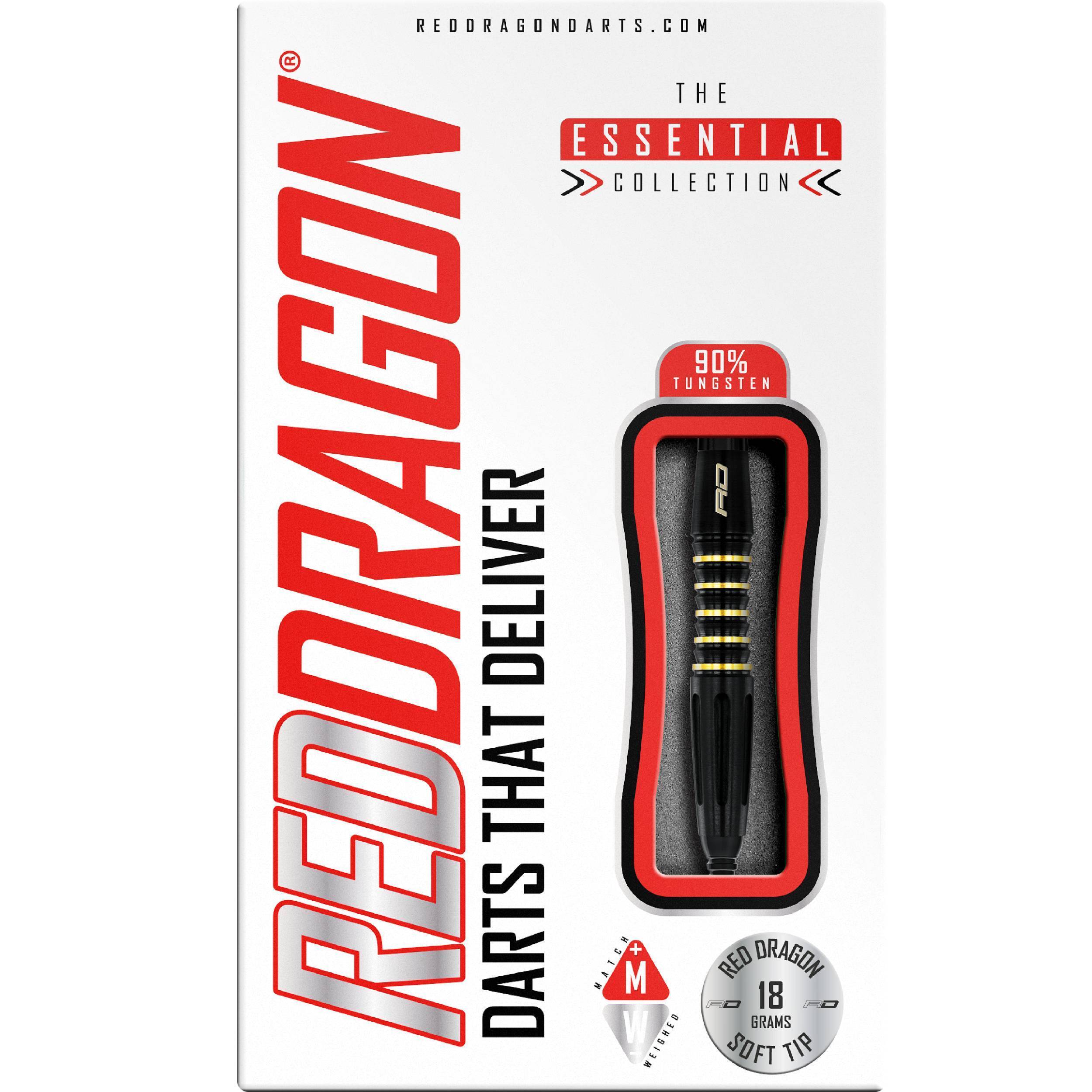 Red Dragon - Clarion Black - Softdart