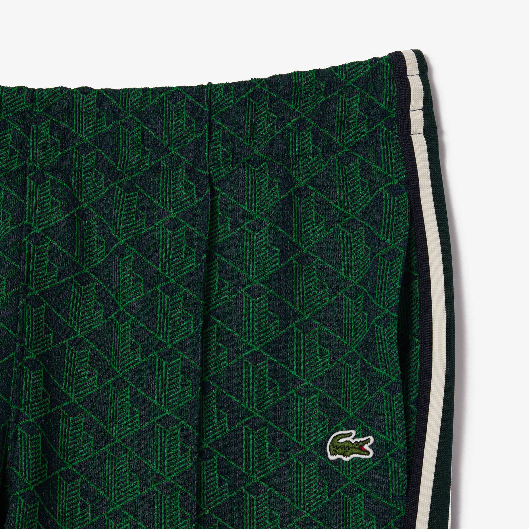 Lacoste| Herren Trainingshose mit Monogramm-Druck Regular Fit