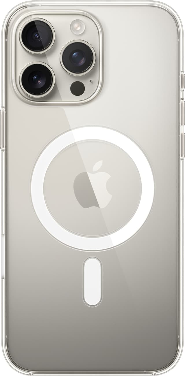 Apple iPhone 16 Pro Max mobiltelefon etui (Gennemsigtig)