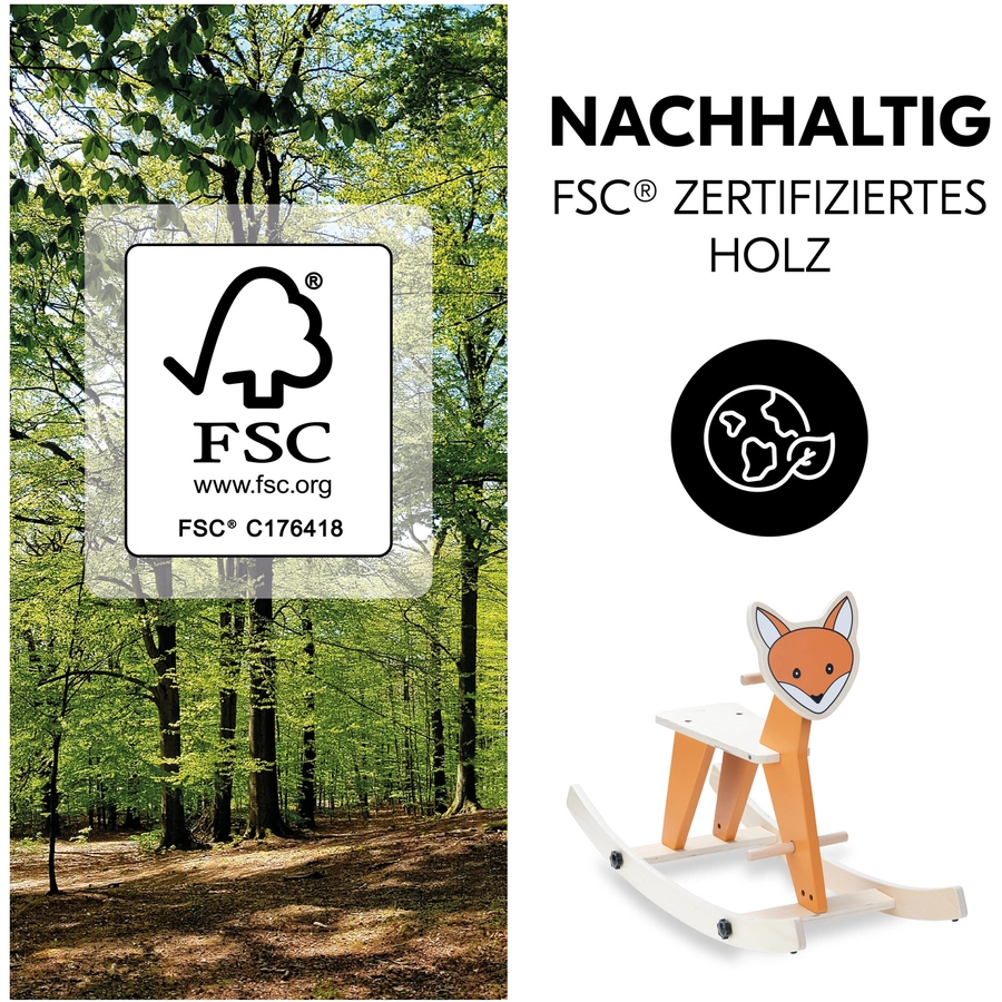 hauck Schaukeltier Rock N Swing Fox