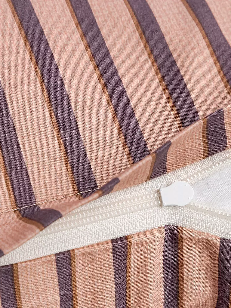 JOOP Satin Bettwäsche DIVIDED 70x90cm / 200x200cm Blush rosa