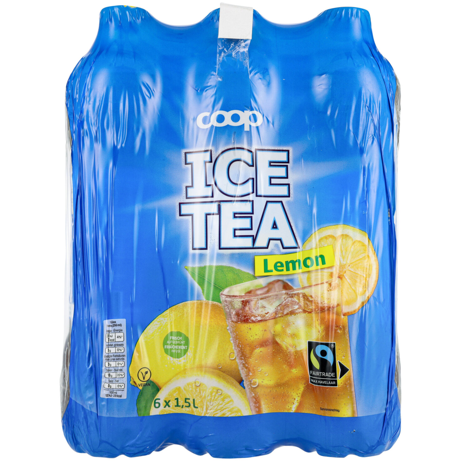 Fairtrade Ice Tea Lemon 6x1,5l
