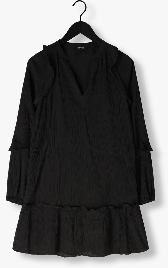 REFINED DEPARTMENT zwarte refined department mini jurk jordan
