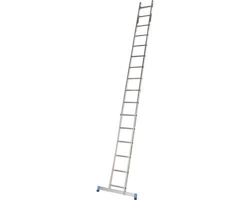 WERNER Aluminium uitschuifladder, 16 sporten, werkhoogte 5 m
