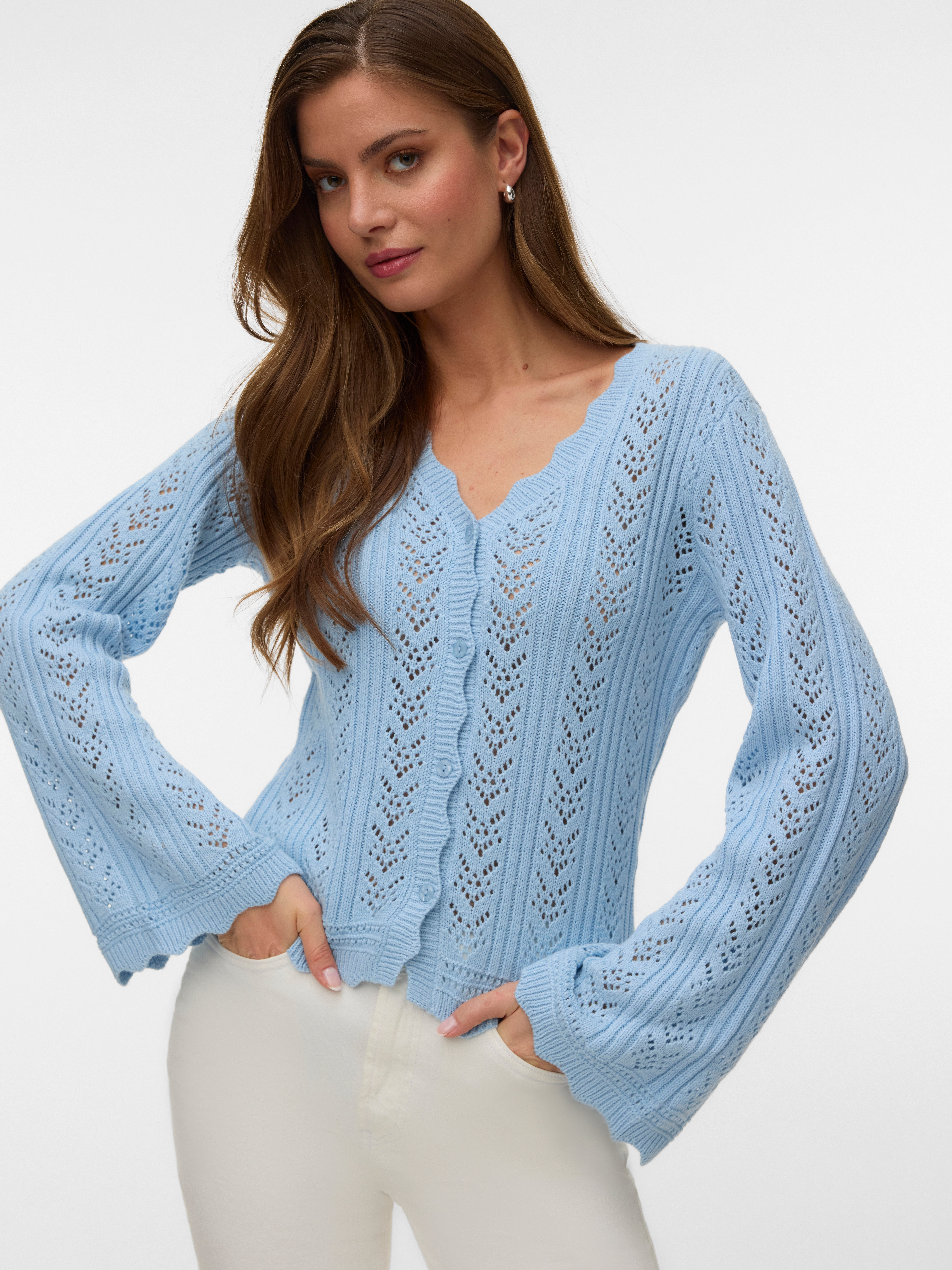 VMROWAN Gebreid vest