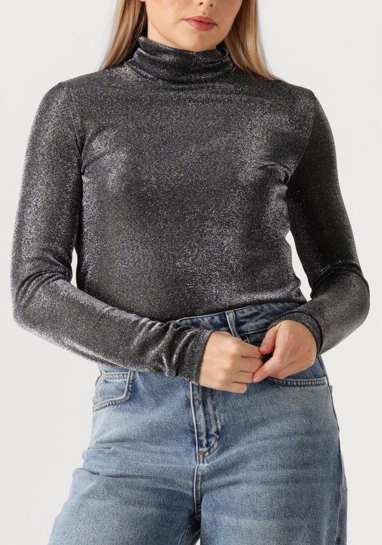 metallic marant etoile top jadia top