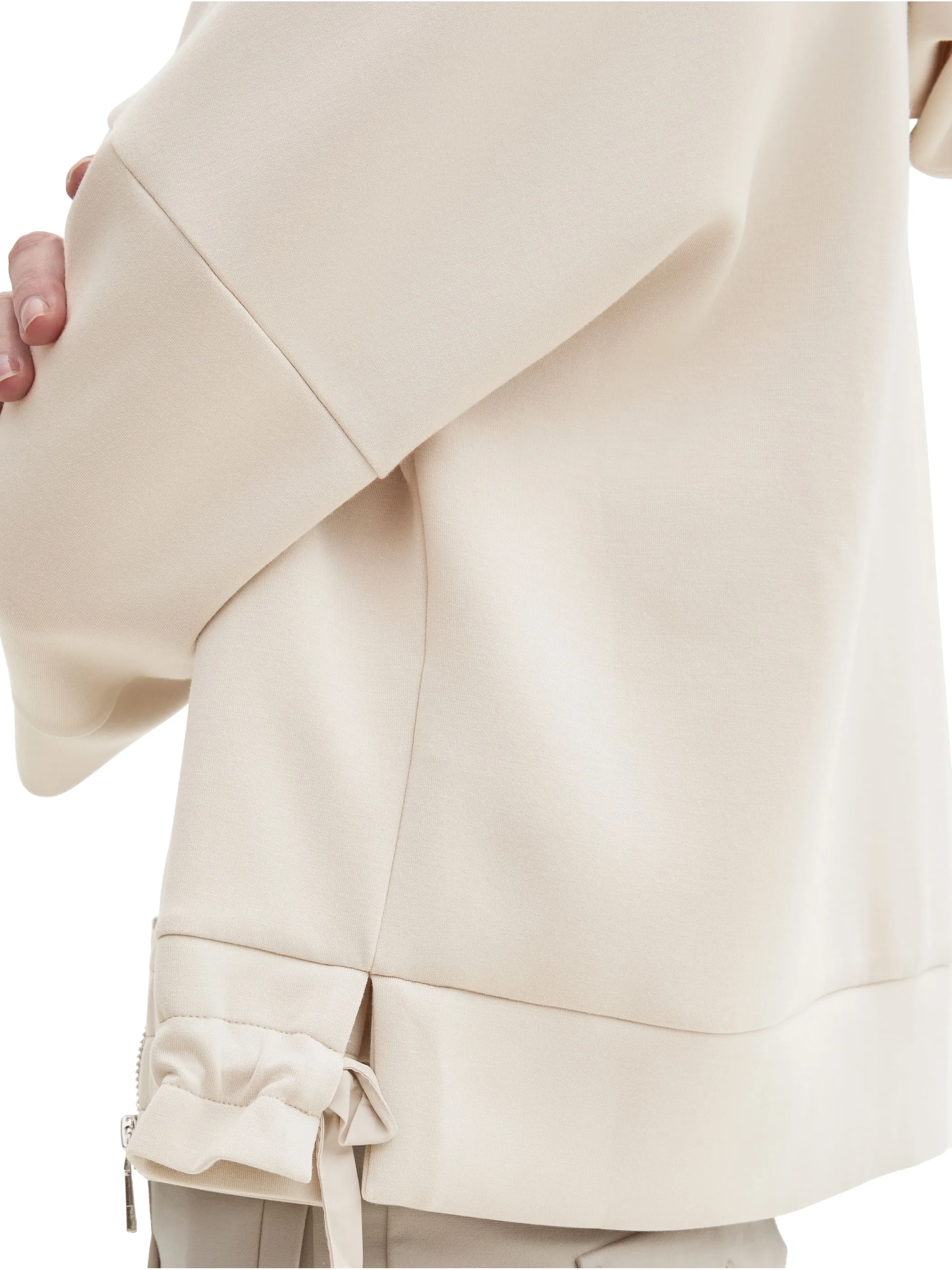 Tom Tailor Damen Sweatjacke mit Kapuze